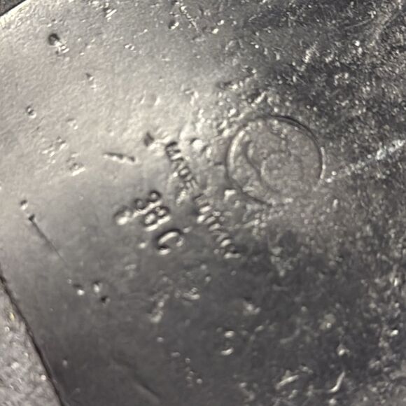 Authentic! BLACK Chanel Quilted Leather Dad Sandals box & dust covers SIZE 38C - Picture 6 of 10